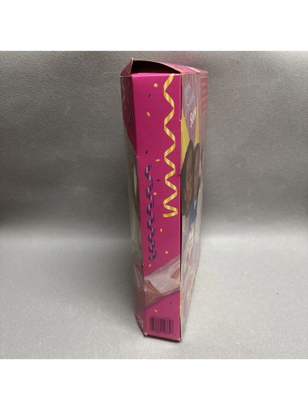Vintage 1995 Mattel Happy Birthday African American Barbie Doll Damaged Box NRFB
